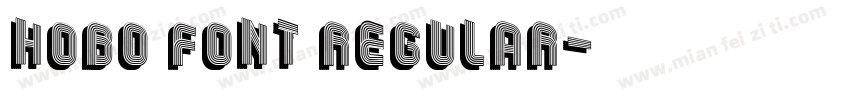 Hobo Font Regular字体转换